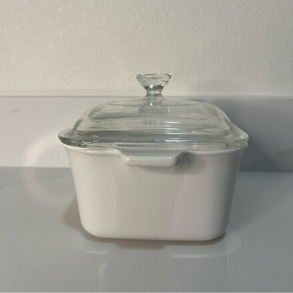 Vintage Corningware Spice of Life Casserole Dish with Glass Lid 7"x5.5"x3" - Picture 3 of 13